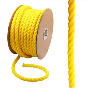 Cordon en polypropylène torsadé flottant – Corde PP marine, nautique, pour projets humides avec matériau vierge - Product Image 1