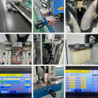 Machine de découpe CNC pour métaux, modèle 45, pour la fabrication de cadres de grilles de climatisation