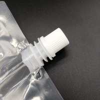 Pochette à bec verseur transparente de 100 ml, 150 ml, 200 ml, 250 ml, 300 ml, 500 ml, petite pochette à bec verseur debout pour jus, pochette en plastique avec bec verseur