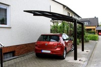 Diseño de Carport Moderno y Elegante de Aluminio para Decoración Exterior
