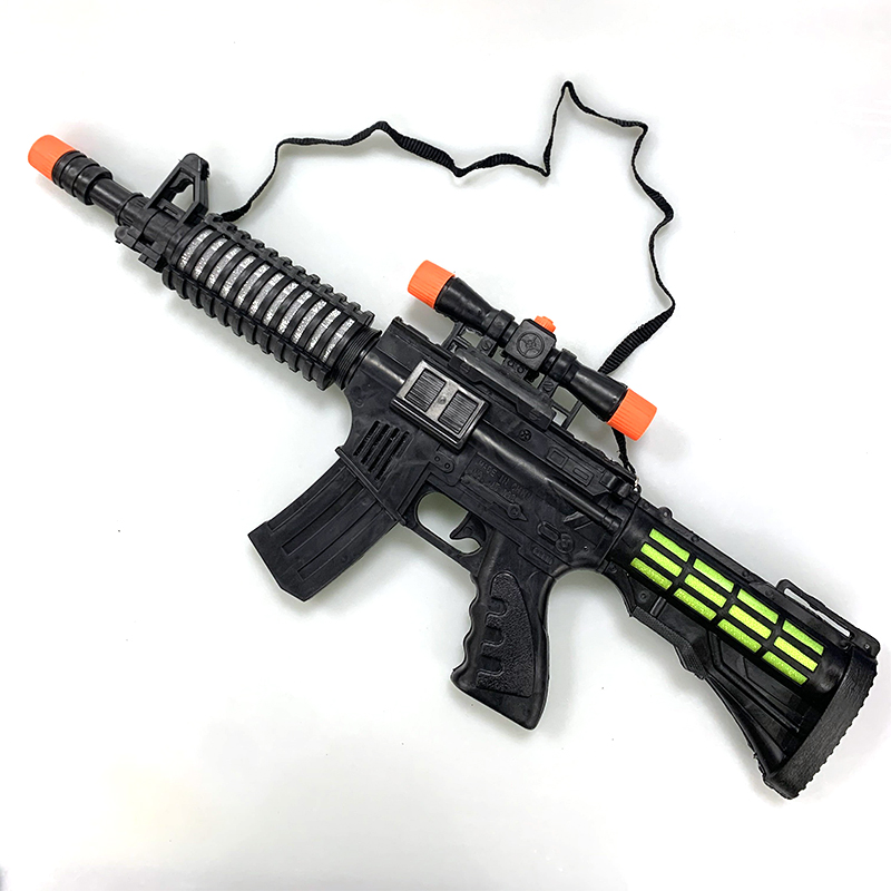 Лидер продаж, электрическая светоизлучающая детская Игрушечная модель пистолета, симулятор для партнеров