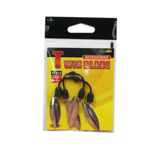 卸売ベストセラーツインブレードツインブレードジグスピナーベイトスイムベイトスプーンアクセサリー釣り - Product Image 4