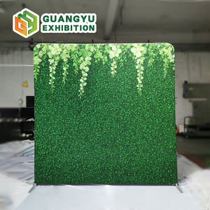 Aluminum Stand Wall Backdrops Stretchable Tension Fabric Backdrop Advertising 15ft by 10ft White Photography <strong>Background</strong> - Product Image 4