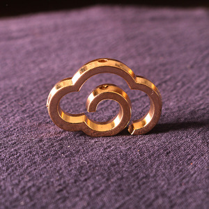 Porta incienso antiguo de aleación con patrón de nubes auspiciosas, para sándalo, creativo, inspirado en el Zen, para ceremonia de incienso en mesa de té en el hogar - Product Image 3