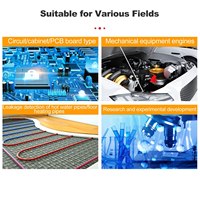 HTI HT-A10 Infrared Thermal Imaging Camera Handheld PCB Repair Temperature Instrument Water Leak Detector Plastic Material ODM