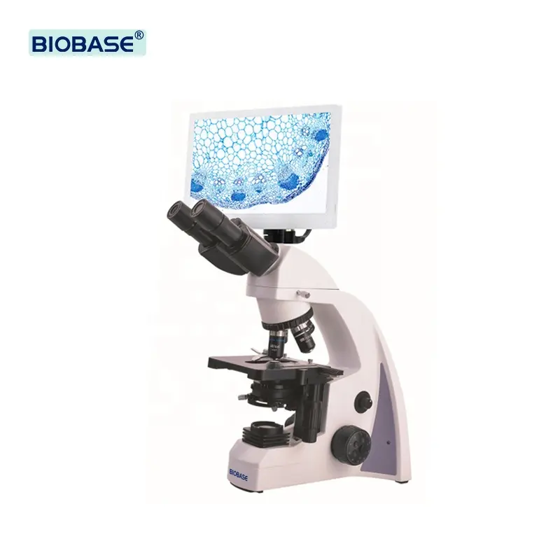 BIOBASE Lab equipment microscopio digitale 40X-1000X Zoom microscopio ottico binoculare