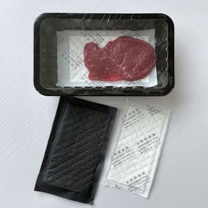 Custom Made PE Film Rectangular Shape Soaker Pad Absorbent Household <b>Packaging</b> <b>Printing</b> for Meat Fish Fish Food Soak - Product Image 5
