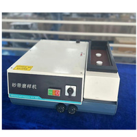 Sand Belt Grinder Metallographic Samples and Pre- Grinding Spectral Analysis Lab Metallographic Specimen Grind