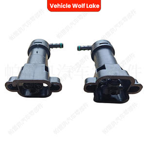 Boquilla de lavado de faros delanteros para Audi A4 B6 2002-2008, ABS, mecánica, lado derecho/izquierdo, 8E0955102 8E0955101 - Product Image 1