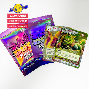 Tùy Chỉnh Thiết Kế Tcg Lá Gói Bong-Xây Dựng Nối Tiếp Số Xếp Hạng Cao Cấp Trưng Trưng bày Holographic Hiếm Hiệu ứng Giao Dịch Thẻ Trò Chơi - Product Image 1