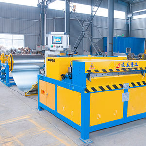 Jetamc CNC đầy đủ dây chuyền sản xuất cho ống dẫn khí cắt tích hợp cuộn dây uncoiling đấm máy 5 m/phút công suất cho kim loại - Product Image 4
