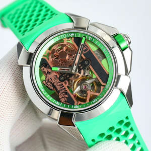 Montre de sport personnalisée de haute qualité, style luxueux, montre mécanique pour homme étanche, style business - Product Image 5