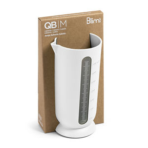 Outil de mesure de carafe graduée en polypropylène blanc opaque de 0.7 litres 10x9x19cm Fabriqué en Italie - Product Image 5