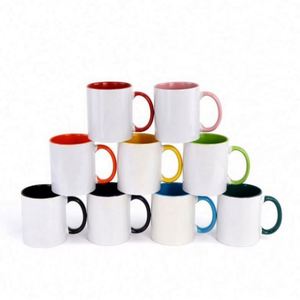 Taza de Café de Cerámica Personalizada para Bodas al por Mayor, 11 oz, con Foto en el Borde Interior, Sublimación, Porcelana Fina, Logotipo Personalizado - Product Image 1
