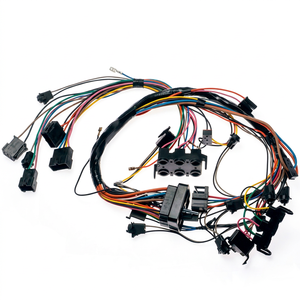 Faisceau de câbles automobile personnalisé avec isolation en PVC pour système de distribution d'énergie de moto et d'automobile - Product Image 1
