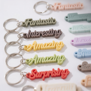 Llavero de PVC Suave 2D Personalizado, Fabricante de Llaveros de Goma Suave con Logotipo, Llavero de Silicona, Llavero de Goma Personalizado en 3D - Product Image 1