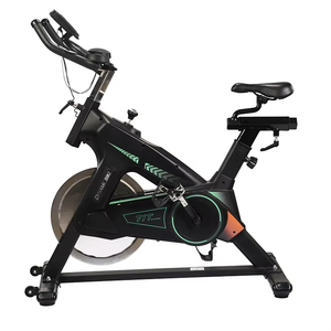 Bicicleta de Spinning para <span class=keywords><strong>Fitness</strong></span>, Carga Máxima de 120 kg, Bicicleta de Spinning con Marco de Acero para Ejercicios Cardiovasculares de Alta Intensidad en Interiores - Product Image 2