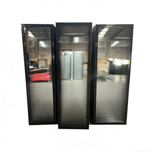 Gabinete de Almacenamiento con Puerta de Vidrio Templado de Grado Comercial con Estantes Ajustables para Mantener Alimentos Frescos, Frutas y Bebidas - Product Image 6