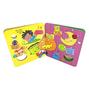 Servizi di stampa di libri per bambini personalizzati in fabbrica per bambini libri di cartone di spessore per bambini concetti di base di apprendimento precoce - Product Image 2
