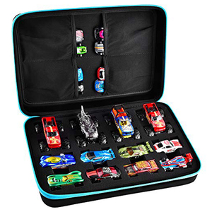 Factory Customize EVA Hard Matchbox Cars Carrying Case Travel Toy Car Storage Box