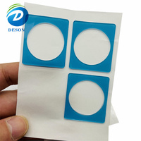 Miroir en plastique acrylique personnalisé, épaisseurs 0,3 mm, 0,5 mm, 0,6 mm, 0,8 mm, 1 mm, 2 mm, avec ruban adhésif double face en mousse à très haute adhérence