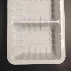 Boîte en plastique matérielle <span class=keywords><strong>de</strong></span> pp <span class=keywords><strong>plateau</strong></span> <span class=keywords><strong>de</strong></span> stockage <span class=keywords><strong>de</strong></span> nourriture <span class=keywords><strong>de</strong></span> 2 sections idéal pour des produits <span class=keywords><strong>de</strong></span> boulangerie - Product Image 6