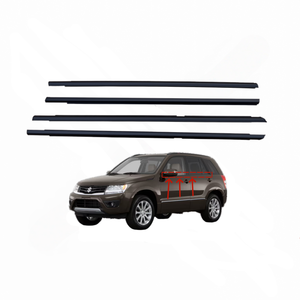 Juego de 4 Piezas de Burletes de <span class=keywords><strong>Goma</strong></span> para <span class=keywords><strong>Puerta</strong></span> Exterior, Moldura de Ventana para Suzuki Grand Vitara - Product Image 1