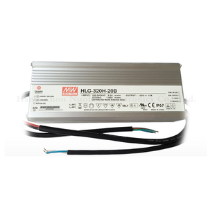 Driver LED PWM étanche Hlg-320h-20c 320W 20V pour projecteur et éclairage public, nouveau, original, contrôle programmable pour automatisation industrielle - Product Image 1