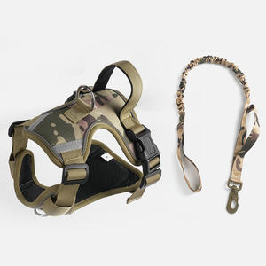 Disesuaikan ramah lingkungan reflektif harnes anjing untuk Medium besar keturunan olahraga mewah untuk <span class=keywords><strong>Golden</strong></span> Retrievers Labrador dibuat nilon - Product Image 5