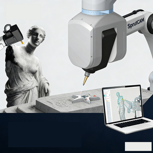 Sprutcam: Simplifica Tareas Robóticas Complejas, Ejecución Visual de CAD, Herramientas Sin Código, Software de Manipulación Industrial, Motor - Product Image 2