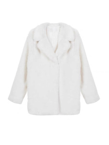 เสื้อแจ็คเก็ตขนสัตว์สแปนเด็กซ์/โพลีเอสเตอร์สีพื้นแฟชั่นคุณภาพสูงรักษ์โลก  คอลเลคชั่นฤดูใบไม้ร่วง-ฤดูหนาว 2026 สไตล์สาวเปรี้ยว - Product Image 6