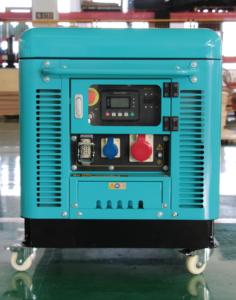 Generador Diésel NEWLAND Serie DG-D DG11000SE-D Silencioso, Refrigerado por Aire, 8.0kw, 1 Fase, 60Hz, para Suministro de Energía Estable - Product Image 4