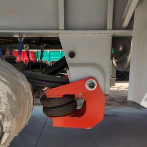Nouveau kit de suspension pneumatique automatique à 3 essieux de qualité supérieure, fonction de levage à <span class=keywords><strong>essieu</strong></span> <span class=keywords><strong>simple</strong></span>, structure en acier durable, <span class=keywords><strong>essieu</strong></span> de remorque à frein à tambour - Product Image 2