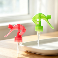 Mini distributeur de liquide étanche, couleur personnalisée, pulvérisateur à gâchette 24 28 410 avec bouteille en PET