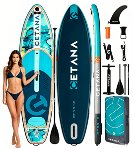 Hot Selling 450LB <b>Inflatable</b> Paddle Board Custom High Quality SUP Waterplay Surfing Stand up With Accessories CT03/1 Double Laye - Product Image 1