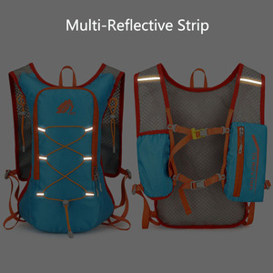Chaleco Ligero para Correr, Mochila de Hidratación Reflectante para Trotar, Senderismo, Ciclismo, Escalada, para Hombres y Mujeres, Mochila Deportiva de Viaje - Product Image 3