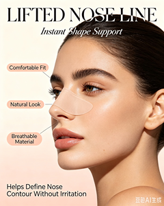 Bandes nasales populaires pour le soin de la peau à domicile, éliminent les points noirs, resserrent les pores, livraison rapide - Product Image 2
