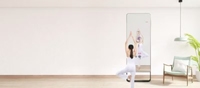 Smart AI Personal Trainer Miroir de fitness ultra-mince tactile haute définition