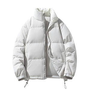 CLARKE QUEEN personnalisé hommes hiver 85% <span class=keywords><strong>blanc</strong></span> canard doudoune avec fermeture à glissière respirant Parka chaud doudoune - Product Image 3