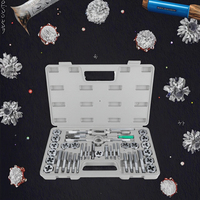 Kit d'outils de réparation domestique OEM de 129 pièces, coffret rigide, kit combiné d'outils à main avec boîte à outils