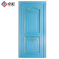Puerta de Entrada de MDF Compuesto, Diseño Personalizado, Insonorizada, Contra Incendios, Estilo Minimalista Vintage para Interiores, Venta al Por Mayor