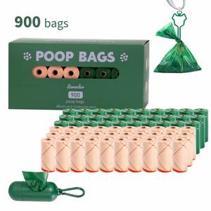 High Quality Custom Logo Poop Bags for Dogs Eco-Friendly & Portable Earth Green Biodegradable Waste Poo Bags Simple Style - Product Image 6