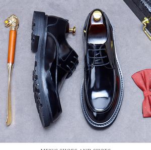 Mocasines de Vestir para Hombre, de Cuero Genuino, Impermeables, Antideslizantes, Ligeros, con Diseño Floral, para Oficina y Carrera Profesional, Punta Cerrada - Product Image 6