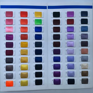 Tela satinada 100% poliéster brillante, varios colores, reciclada - Product Image 5