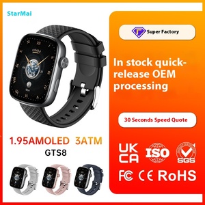 <span class=keywords><strong>GTS8</strong></span> Monitor de salud para todo el día Pulsera inteligente Pantalla AMOLED Reloj deportivo impermeable para IOS Rastreador de actividad de natación de larga duración - Product Image 6