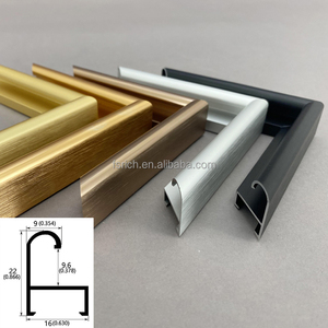 Bán buôn nóng bán kim loại hợp kim nhôm đầy màu sắc gương hình ảnh tường nghệ thuật tác phẩm nghệ thuật khung tranh trang trí khung ảnh mouldings - Product Image 2