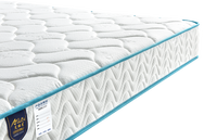 Matelas Haute Densité en Mousse Alvéolée et Matelas à Ressorts Ensachés