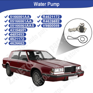 ZANETOL nouvelle pompe à eau moteur 5166861AA 43154551 4483453 4621172 05166861AAS convient pour Chrysler Dynasty Dodge <span class=keywords><strong>Dakota</strong></span> Daytona - Product Image 4