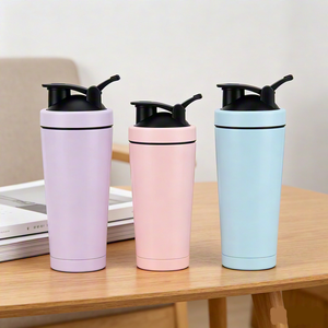 Copo Personalizado de 500ml com Alça, Garrafa de Água em Aço Inoxidável, Copo para Bebidas, Shaker de Proteína para Lembranças de Casamento - Product Image 5