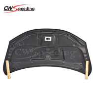 CAPOT MOTEUR EN FIBRE DE CARBONE STYLE CWS-CA pour 2014 2015 2016 HONDA JAZZ FIT GK5 KIT DE CARROSSERIE